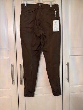 Hadley by SmartPak Dark Roast Knee Patch Breeches 30L